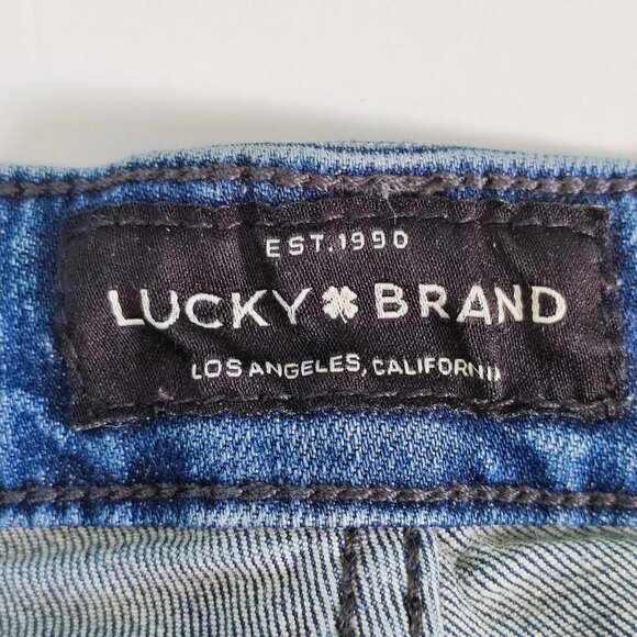 Lucky Brand Jeans sweet straight denim blue women's size 12/31 - Picture 5 of 16